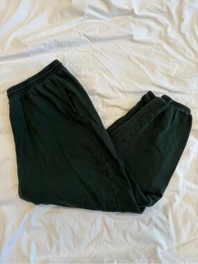 Old Navy Forest Green Fleece Joggers